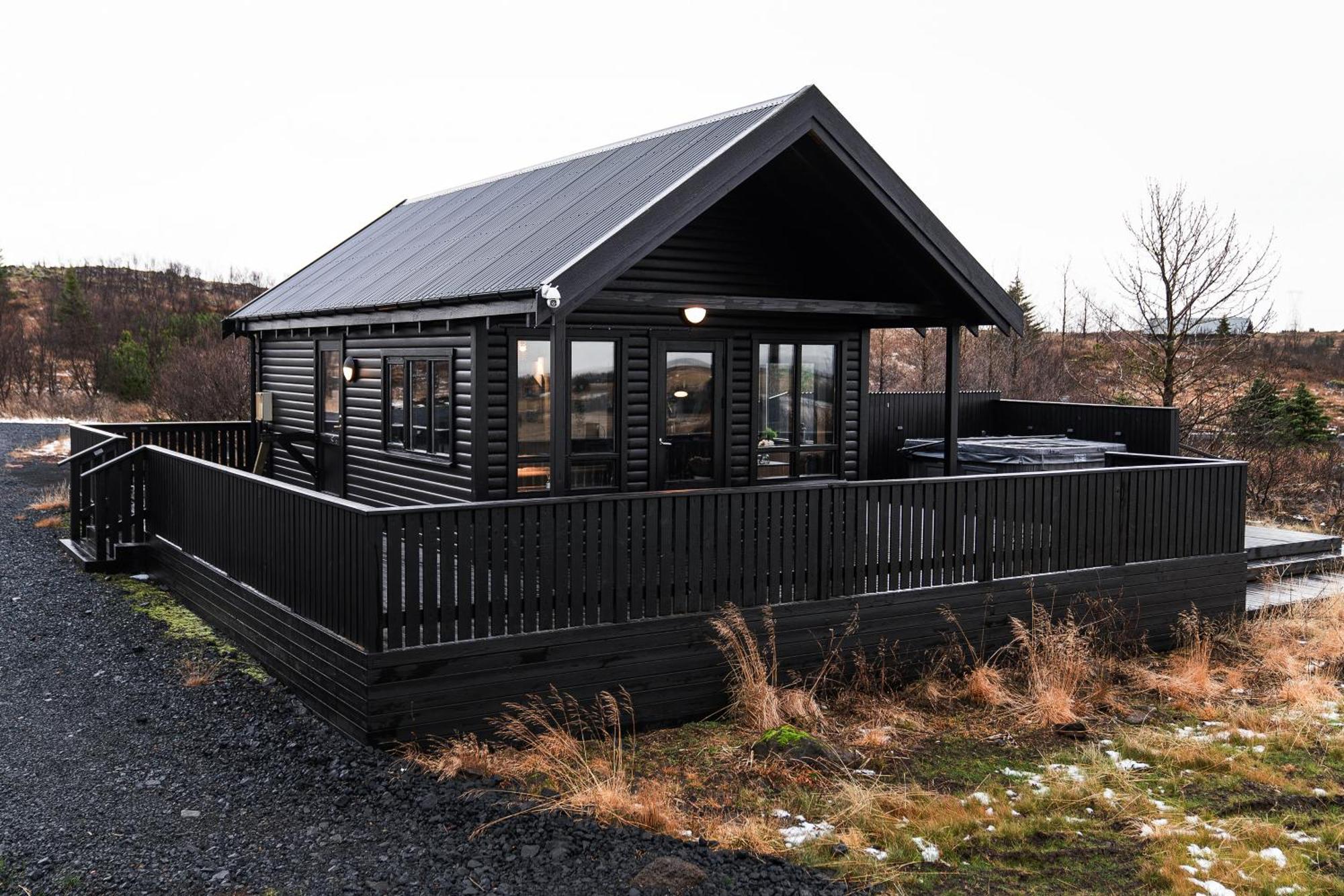 Cozy Cabin Near Golden Circle With Panoramic Views Mosfellsbaer Esterno foto