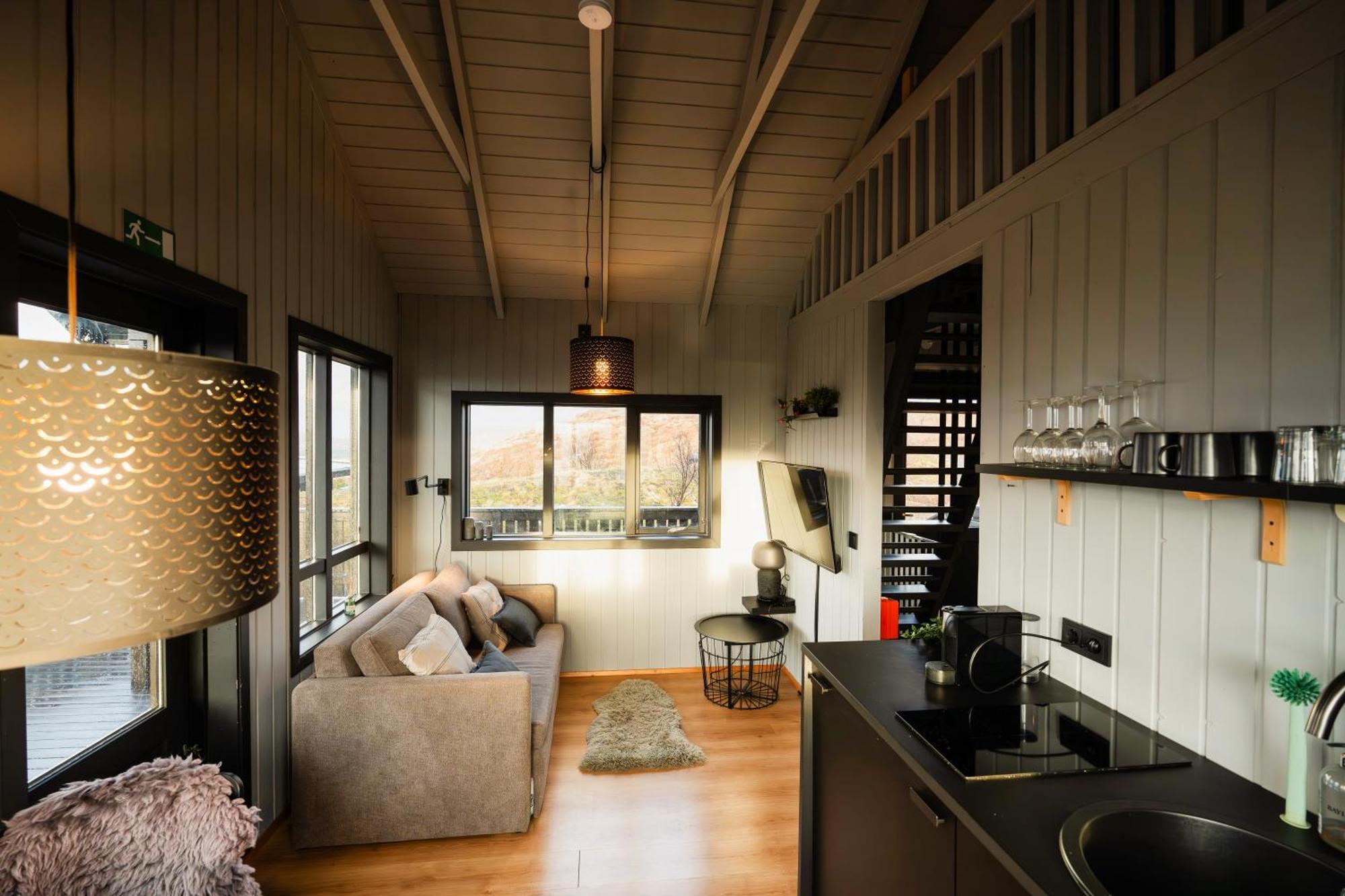 Cozy Cabin Near Golden Circle With Panoramic Views Mosfellsbaer Esterno foto