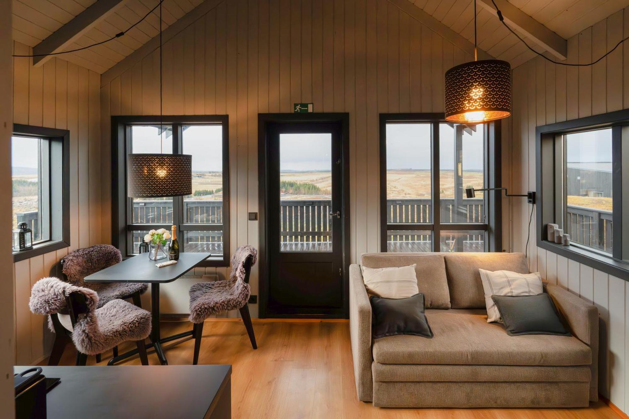 Cozy Cabin Near Golden Circle With Panoramic Views Mosfellsbaer Esterno foto