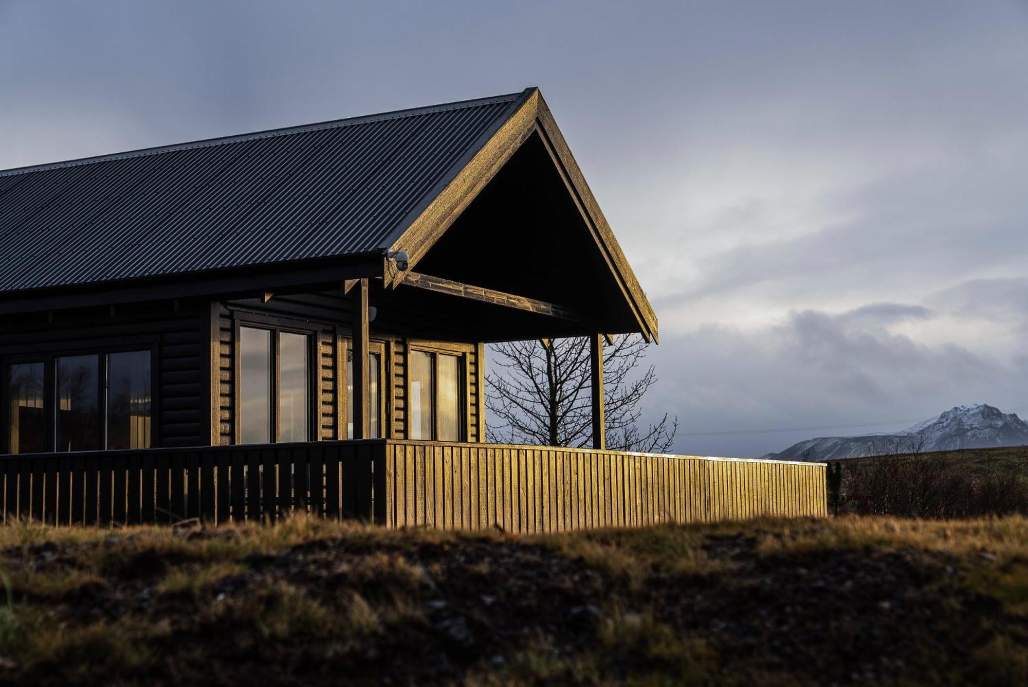 Cozy Cabin Near Golden Circle With Panoramic Views Mosfellsbaer Esterno foto